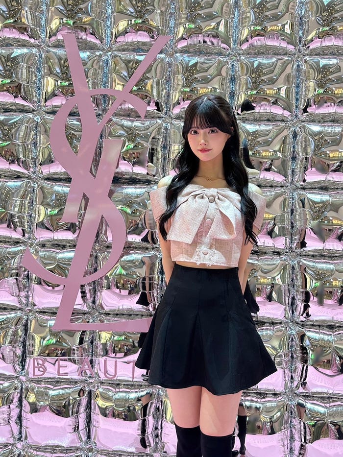夢咲めろあ「ホラー映画沼とピンク服デビュー」(提供写真)