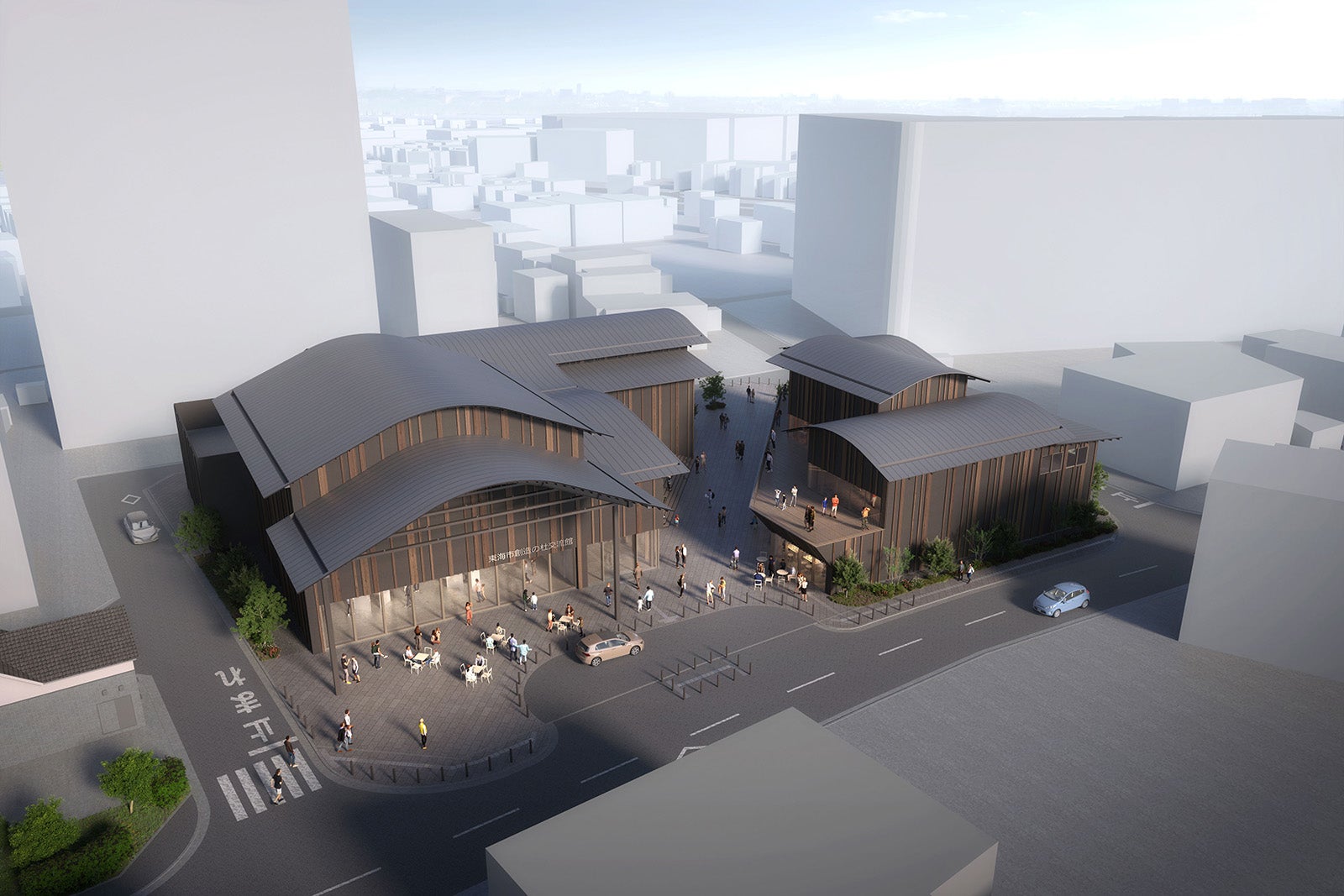 東海市創造の杜交流館_外観（C）2024 MIRRORLIAR FILMS PROJECT