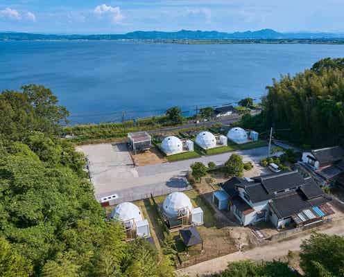 全棟サウナ付き!島根・宍道湖畔で“ととのう”滞在「レイクサイドグランピング出雲」
