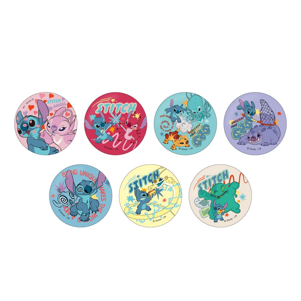 ビッグ缶バッジ（ランダム7種）税込880円（C）Disney