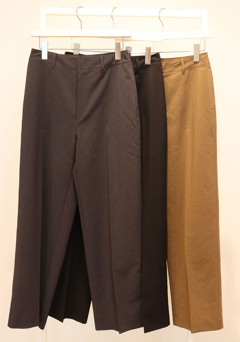 ユニクロユー　ハイライズ　ストレートパンツ　カラバリ