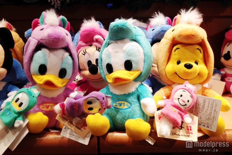 ドナルド＆デイジー＆プーさんもウマに