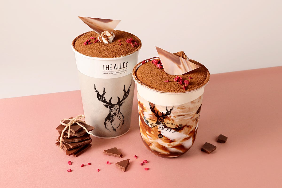 ジ アレイ「ベリーティーショコラ」マスカルポーネクリームたっぷりのデザート仕立て