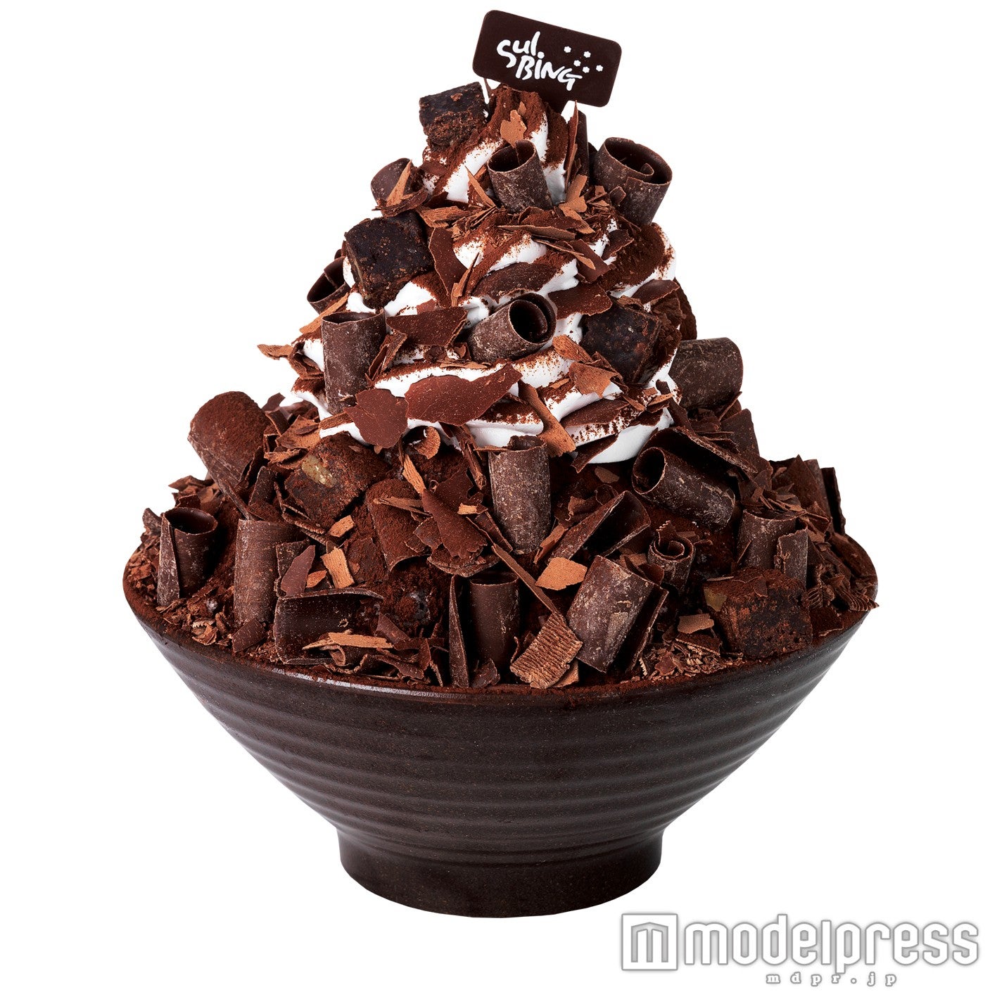 リアルチョコ・ソルビン （チョコレートかき氷）