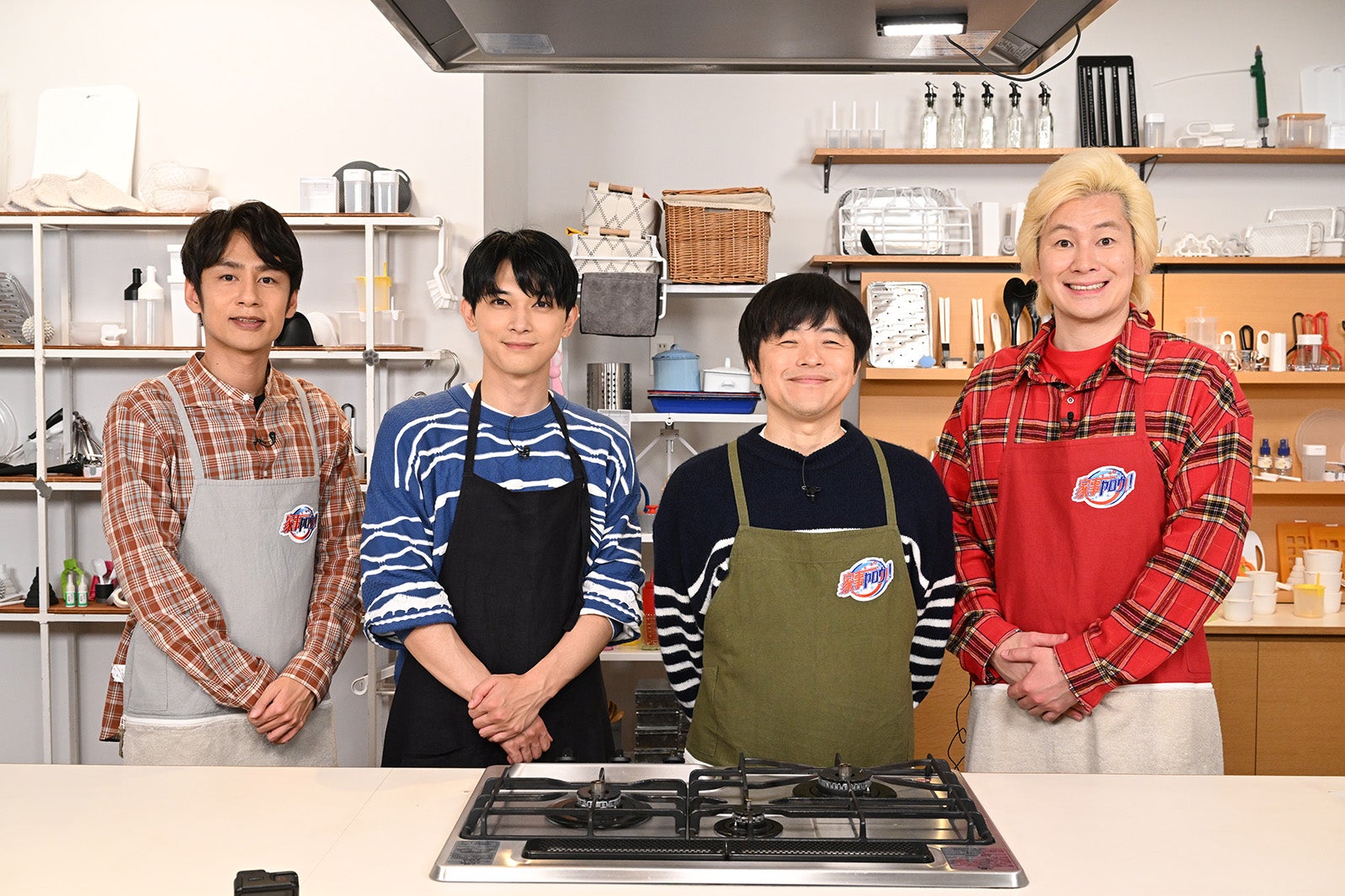 中丸雄一、吉沢亮、バカリズム、カズレーザー （C）テレビ朝日