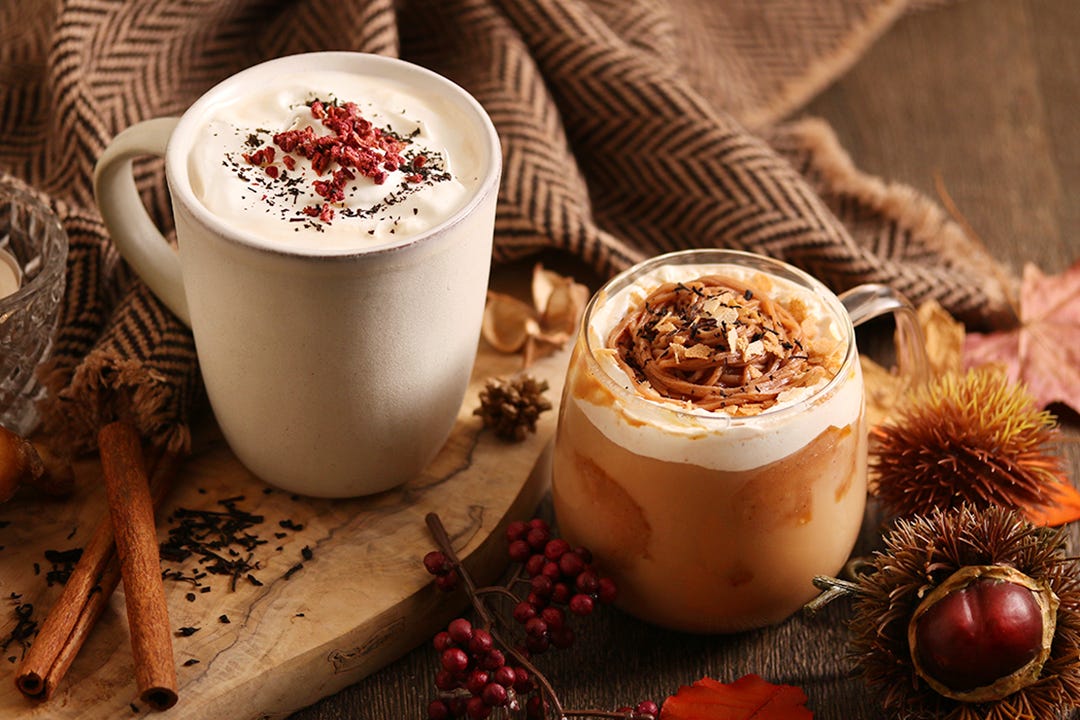 ジ アレイ、秋冬限定ティーモンブラン&スパイス香るチャイミルクティー登場