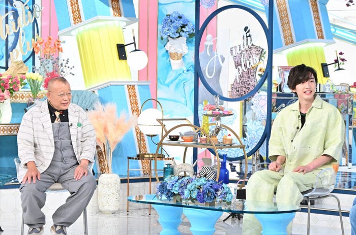 笑福亭鶴瓶、道枝駿佑(C)TBS