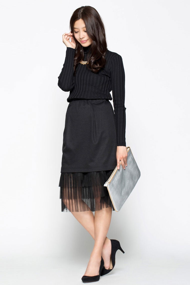 チュールドッキングスカート「DEPARTMENT」2,490円（税込）