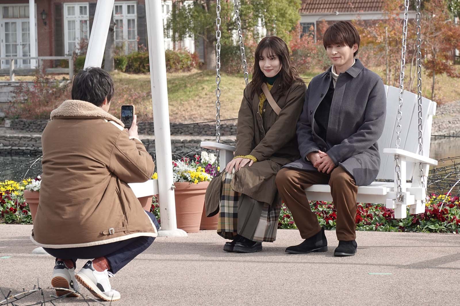 山田裕貴、永野芽郁、白洲迅「君が心をくれたから」第4話より（C）フジテレビ