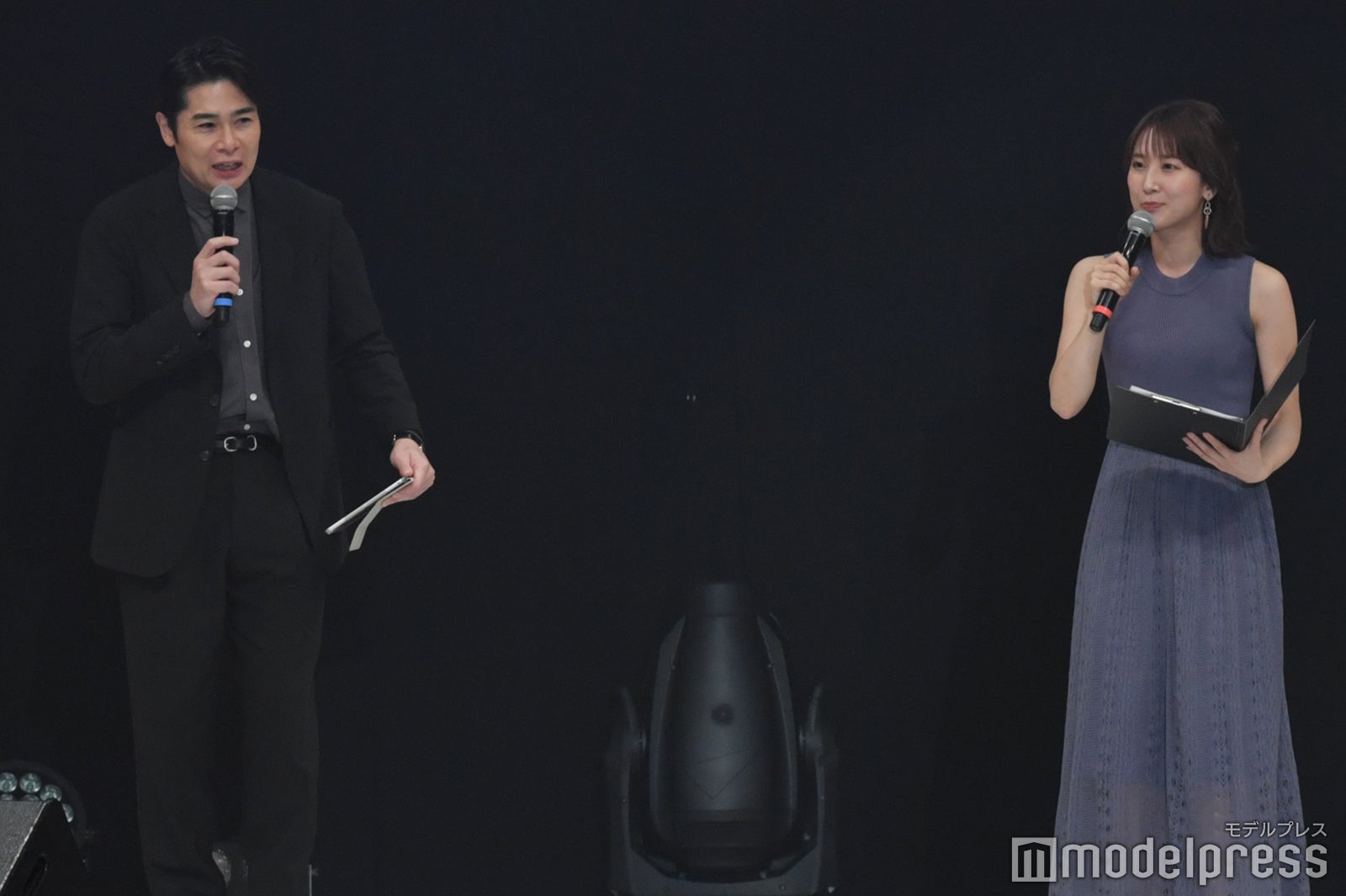 吉村崇、柴田平美アナ（C）モデルプレス