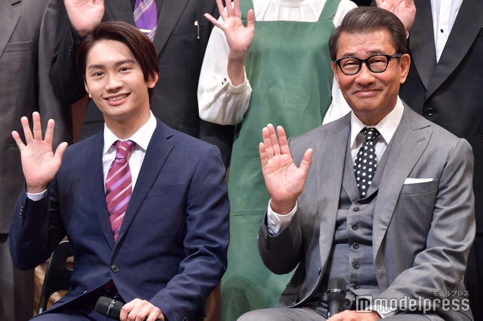 藤原丈一郎が有名になってしまったことを嘆いた中井貴一(C)モデルプレス