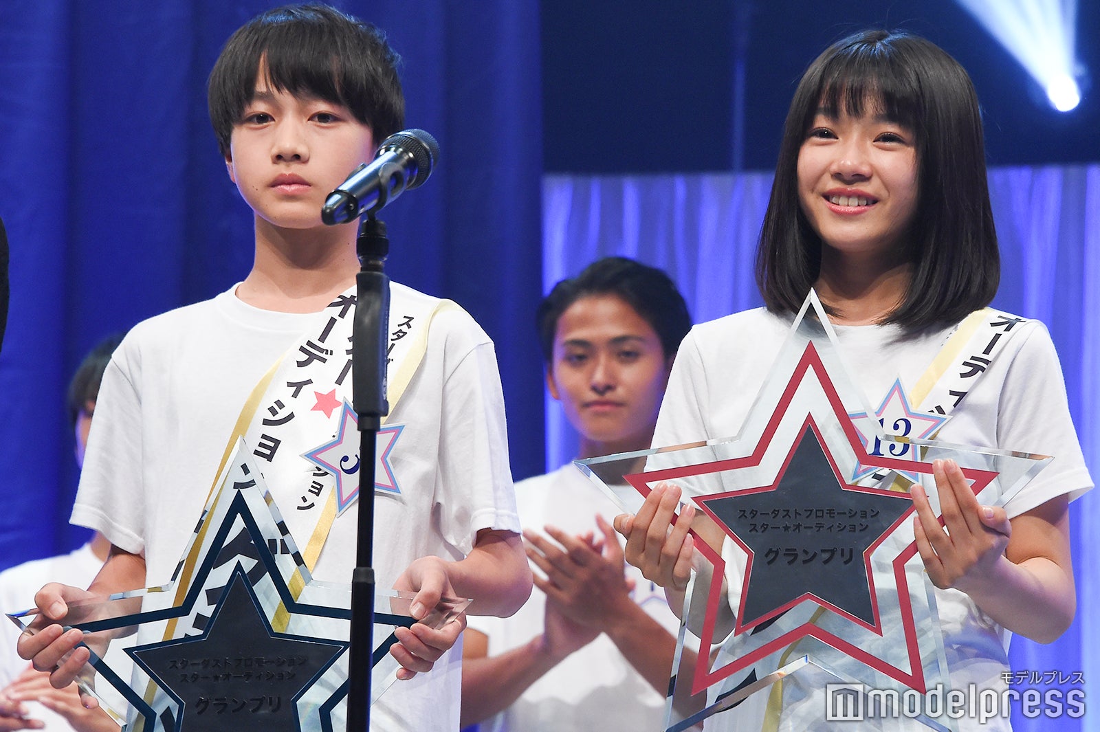 スターダストオーディション初代グランプリ男女2名決定 13歳の酒井大地くんと12歳の渡邉心結さん モデルプレス