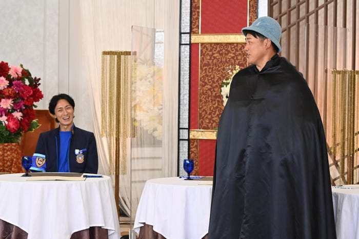 矢部浩之、松坂大輔(C)日本テレビ