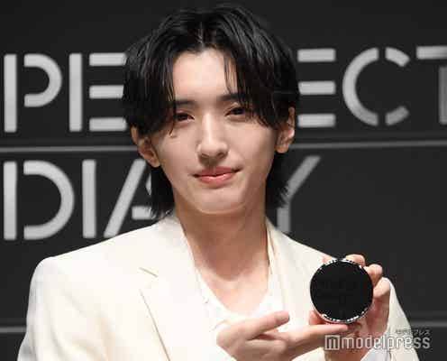 なにわ男子・道枝駿佑「我ながらかっこいい」中国コスメ新CMに自信 “美しさの秘訣”明かす