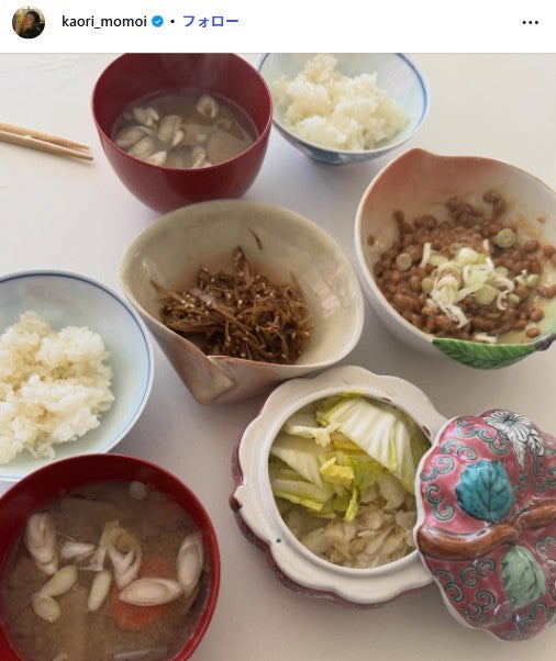 桃井かおりInstagramより