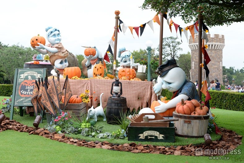 ジャック・オー・ランタンを作るフォトロケーション（TDL）