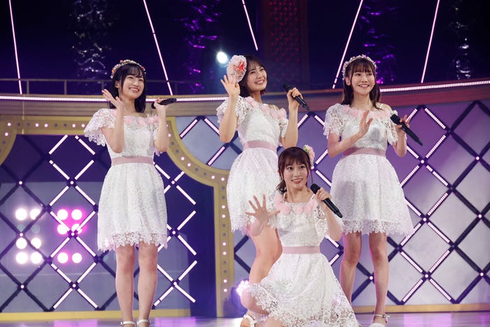 掛橋沙耶香、清宮レイ、黒見明香、矢久保美緒「乃木坂46 9th YEAR BIRTHDAY LIVE ~4期生ライブ~」(提供写真)