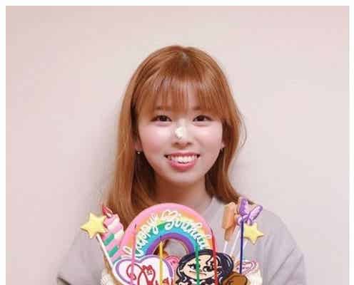 NiziUリク、18歳バースデーにメンバーからサプライズ “鼻クリーム”が可愛い