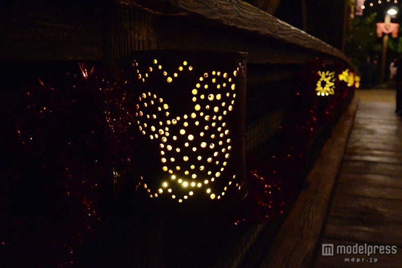 幻想的な光に包まれる、「フィエスタ・デ・ラ・ルース」