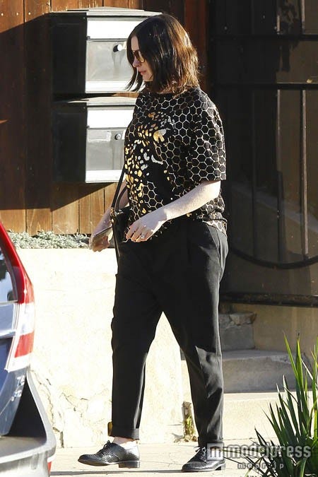 12月2日(現地時間)にキャッチされたアン。FameFlynet Pictures/Zeta Image