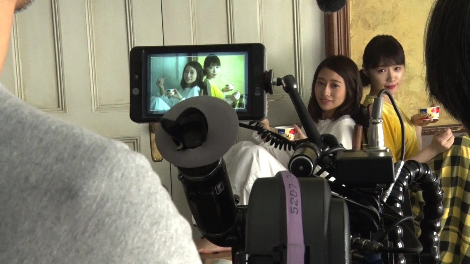 乃木坂46／新CMメイキングより（C）乃木坂46LLC