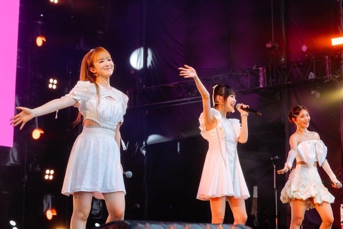 ME:I/SUZU、SHIZUKU、RAN(C)ROCK IN JAPAN FESTIVAL 2024 in HITACHINAKA