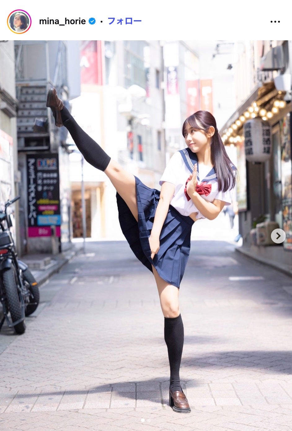 堀江聖夏Instagramより