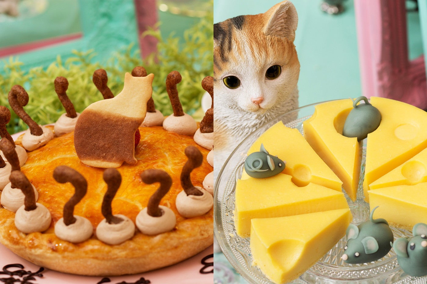 猫スイーツブッフェ～おしゃれにゃんこのお茶会～／画像提供：京王プラザホテル