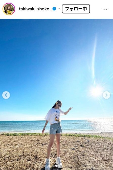 瀧脇笙古Instagramより