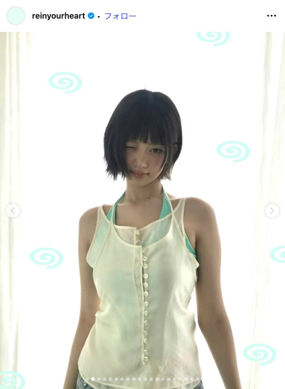 レイInstagramより