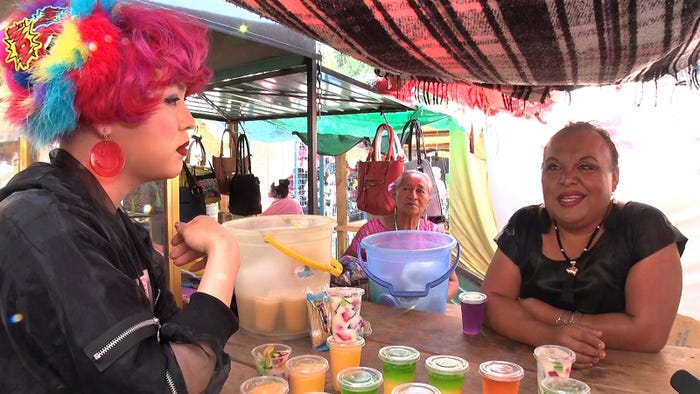 ぺえがメキシコへ(写真提供;関西テレビ)