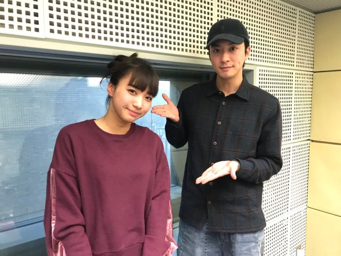 「渡部秀 アクターズ・レイディオ」に坂ノ上茜(左)がゲスト出演(提供写真)