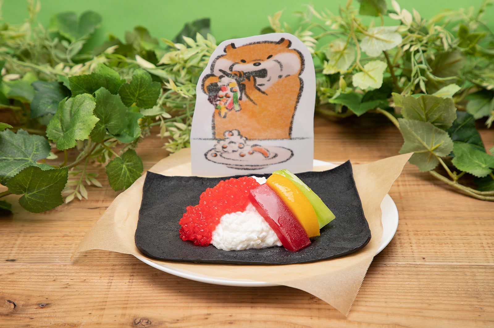 手巻き寿司クレープ 1,290円（C）Lommy