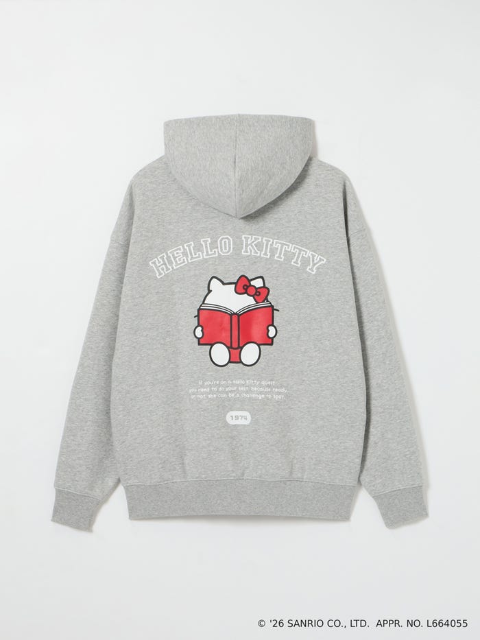ハローキティ バックプリントパーカー ¥5,390/(C) '26 SANRIO CO., LTD. APPR. NO. L664055