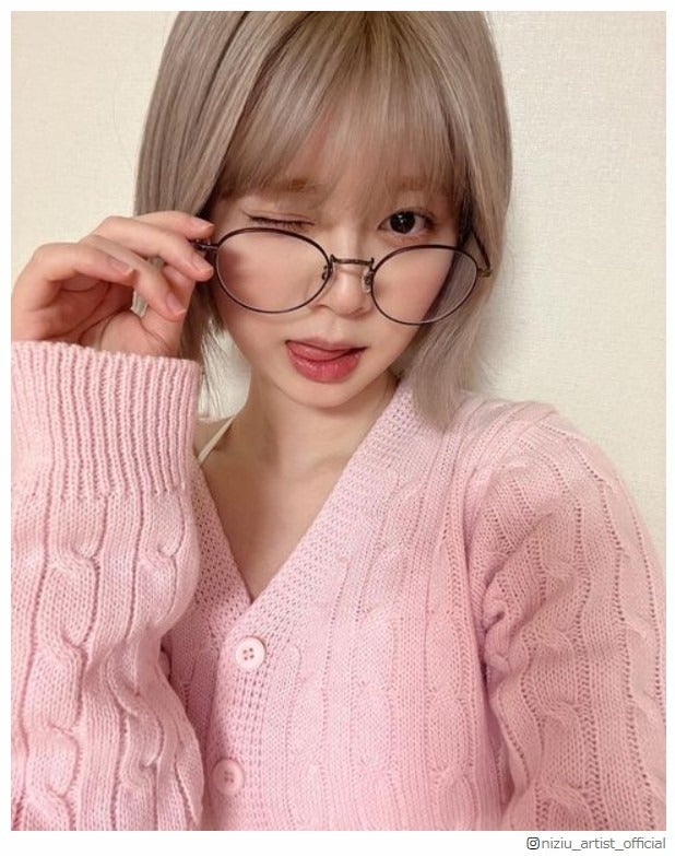 NiziUリク、イメチェン報告「髪色だけじゃなく髪も短くしたんだお」