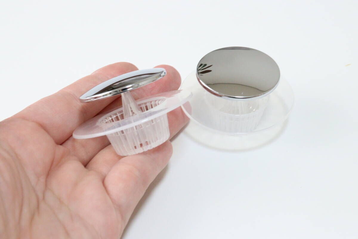 スイスイクリーン目隠しできる洗面台のゴミガード