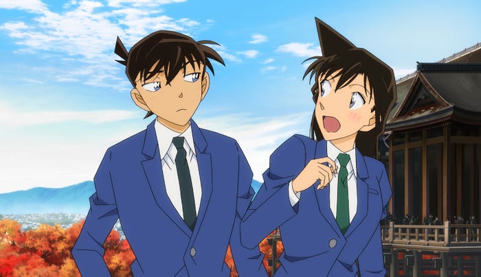 工藤新一、毛利蘭(写真提供:読売テレビ)