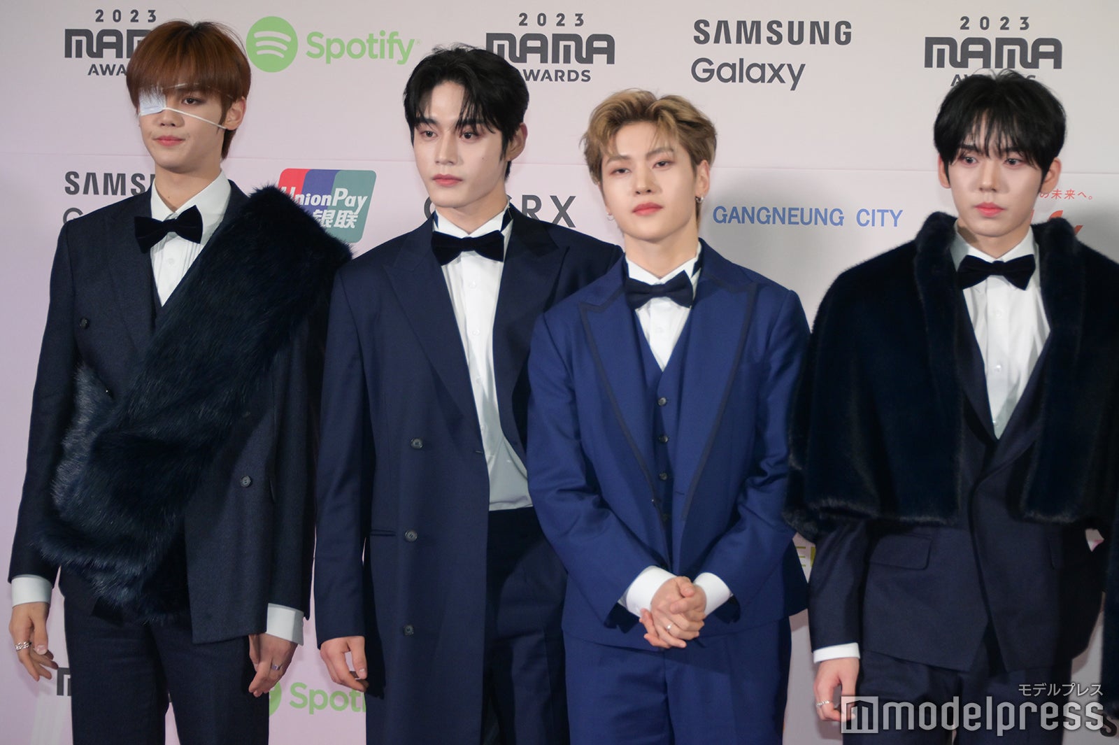 ZEROBASEONE（左から）キム・ギュビン、キム・ジウン、ソク・マシュー、ハン・ユジ（C）モデルプレス