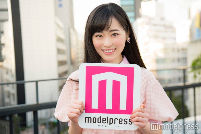 モデルプレスのインタビューに応じた福原遥(C)モデルプレス