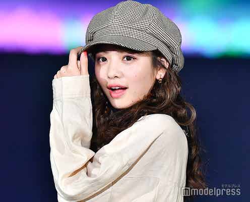 横田真悠、投げキッスに観客熱狂<TGC富山2019>