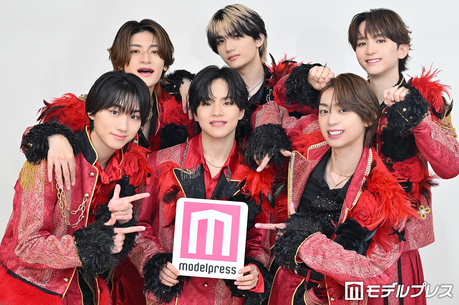 Lienel／高岡ミロ、近藤駿太、武田創世、森田璃空、高桑真之、芳賀柊斗（C）モデルプレス