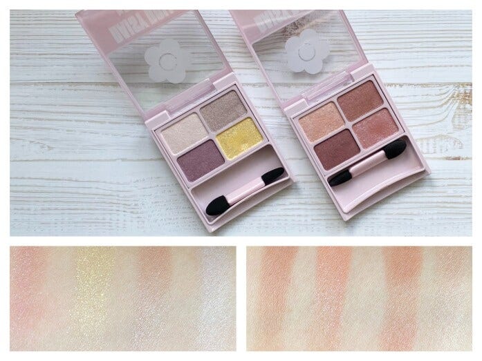 個性を感じさせるP-01と、色っぽいのにかわいい眼差しに仕上げるR-01