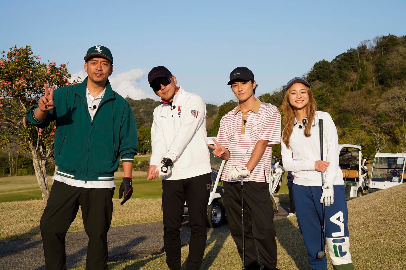 「GWだよ！LDHゴルフ好き大集合スペシャル！」より（提供写真）