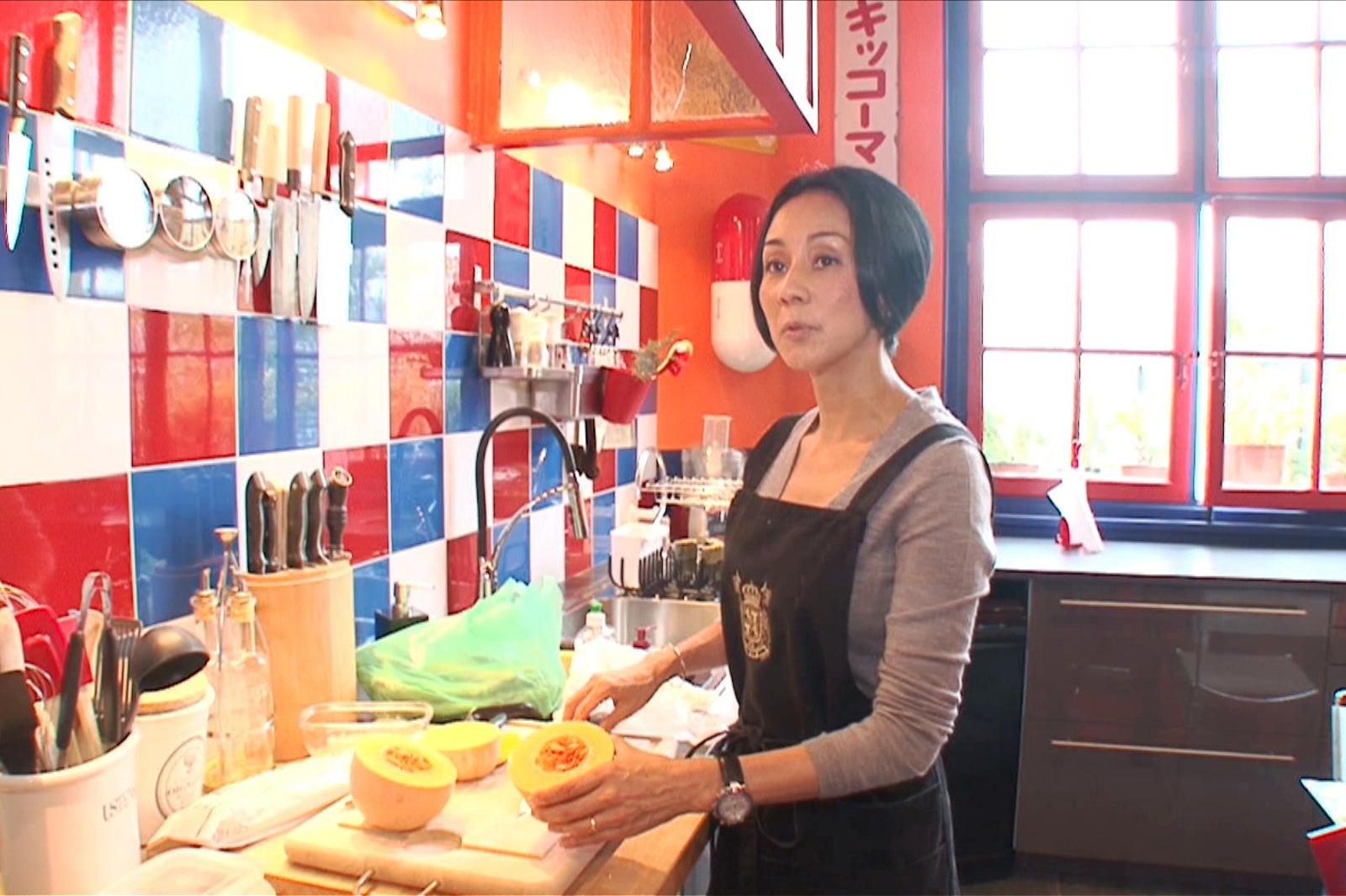 パリの日本人妻・中村江里子さん／画像提供：毎日放送