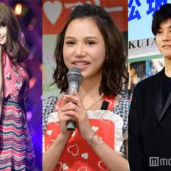4月3日に一番読まれたニュースは？／（左から）小嶋陽菜、水沢アリー、松坂桃李（C）モデルプレス