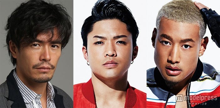 伊藤英明、GENERATIONSも参加 映画「アベンジャーズ」体感型イベント開催(左から)伊藤英明、数原龍友(GENERATIONS from EXILE TRIBE)、関口メンディー(EXILE兼GENERATIONS from EXILE TRIBE)
