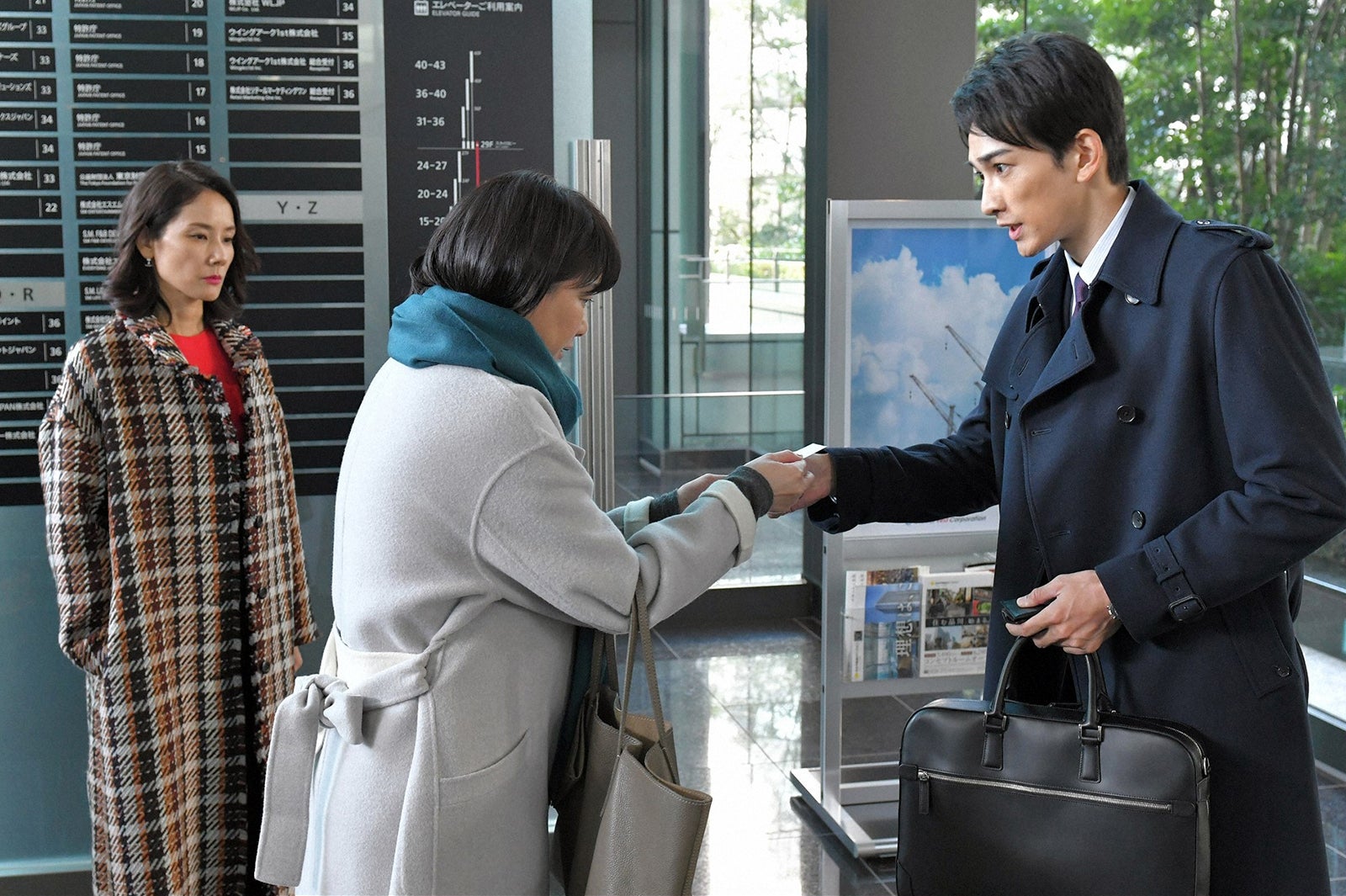 吉田羊、夏川結衣、町田啓太／「中学聖日記」第9話より（C）TBS