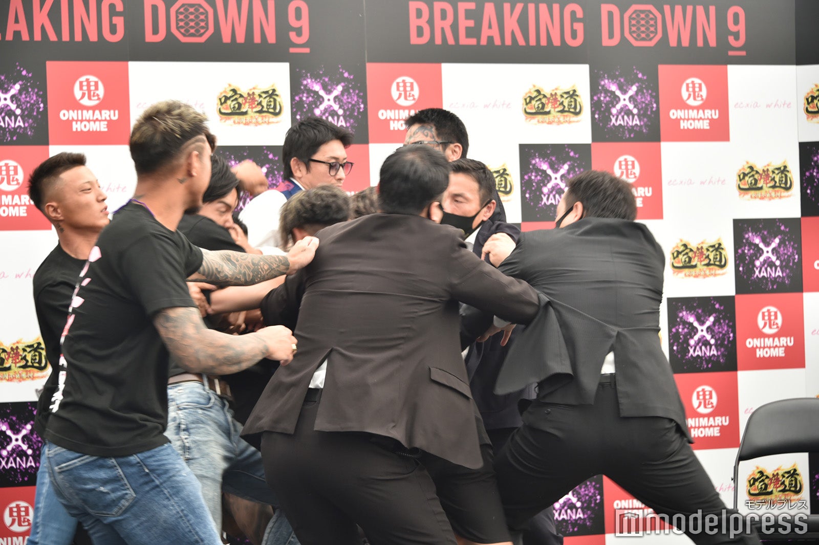 「BreakingDown9」記者会見の様子（C）モデルプレス