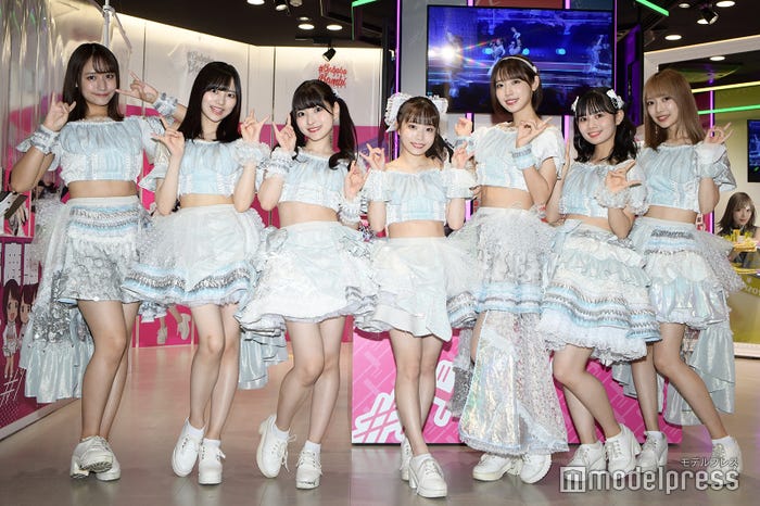 池田メルダ、宇咲、小鳥遊るい、岸みゆ、水湊みお、近藤沙瑛子、吉沢朱音 (C)モデルプレス