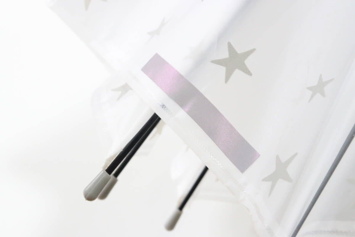 ダイソー　反射ラベル（パステル・オーロラ系）　デザイン